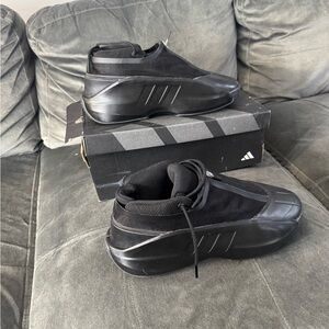 BLACK MENS SIZE 11 ADIDAS CRAZY iiInfinity